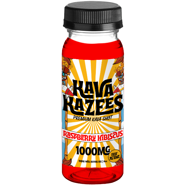 Kava Kazees 1000mg Shot – 4oz Bottle | Shisha Glass