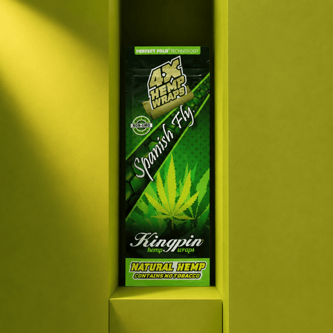 Kingpin Hemp Spanish Fly 4pk | Shisha Glass