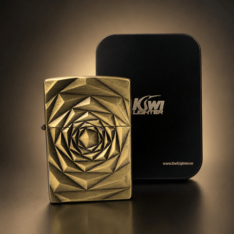 Kiwi Lighter Blossom Rose | Shisha Glass