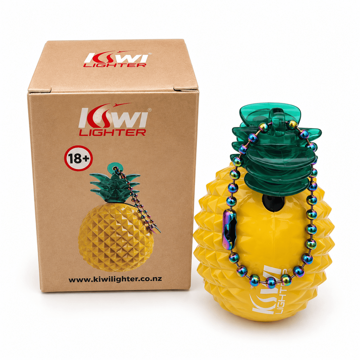 Kiwi Lighter Pineapple Lighter | Shisha Glass