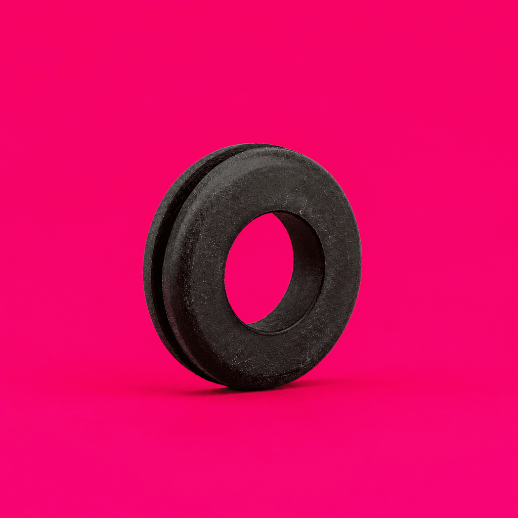 Large Double Flange 18mm Grommet | Shisha Glass