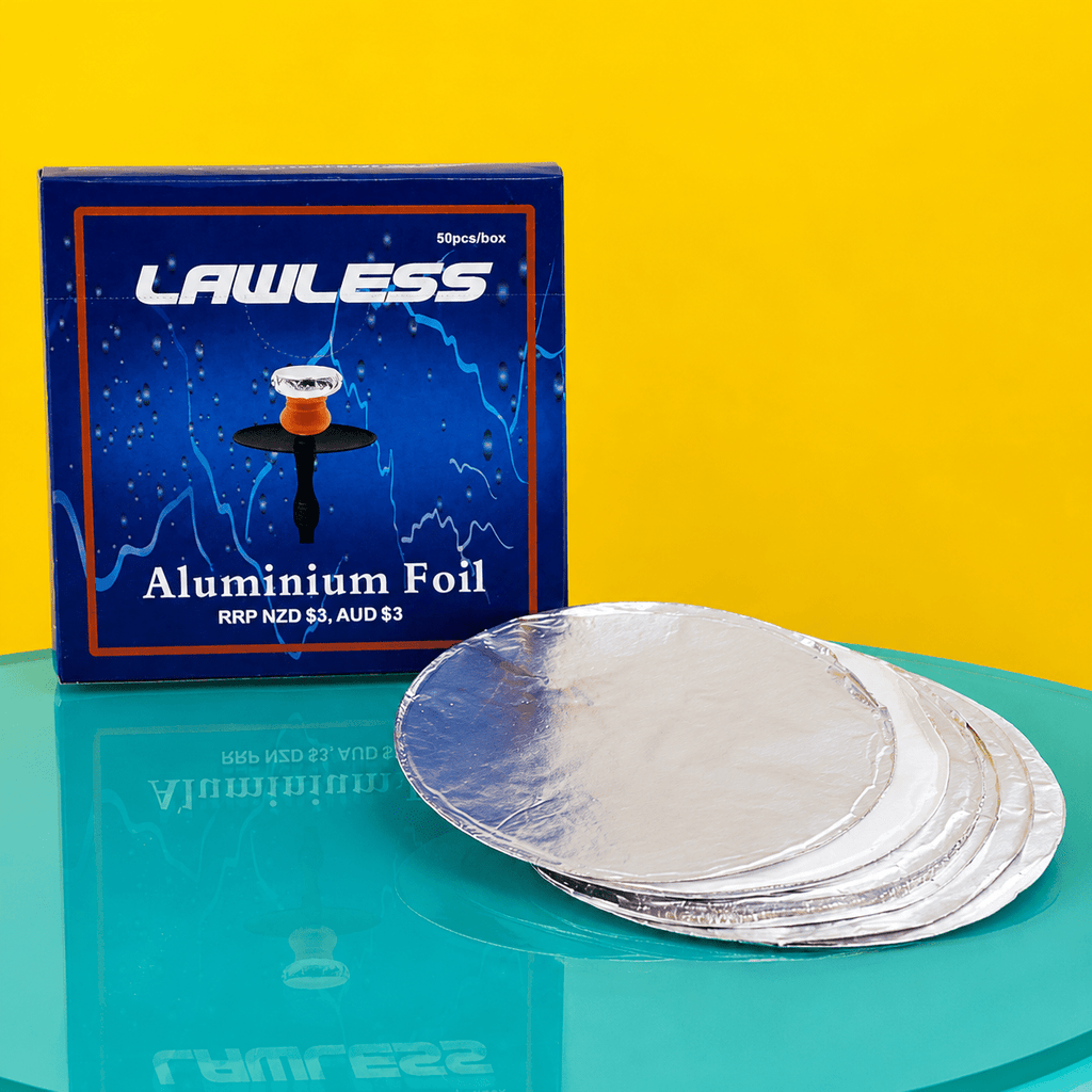 Lawless Aluminium Foil For Hookah x50 | Shisha Glass