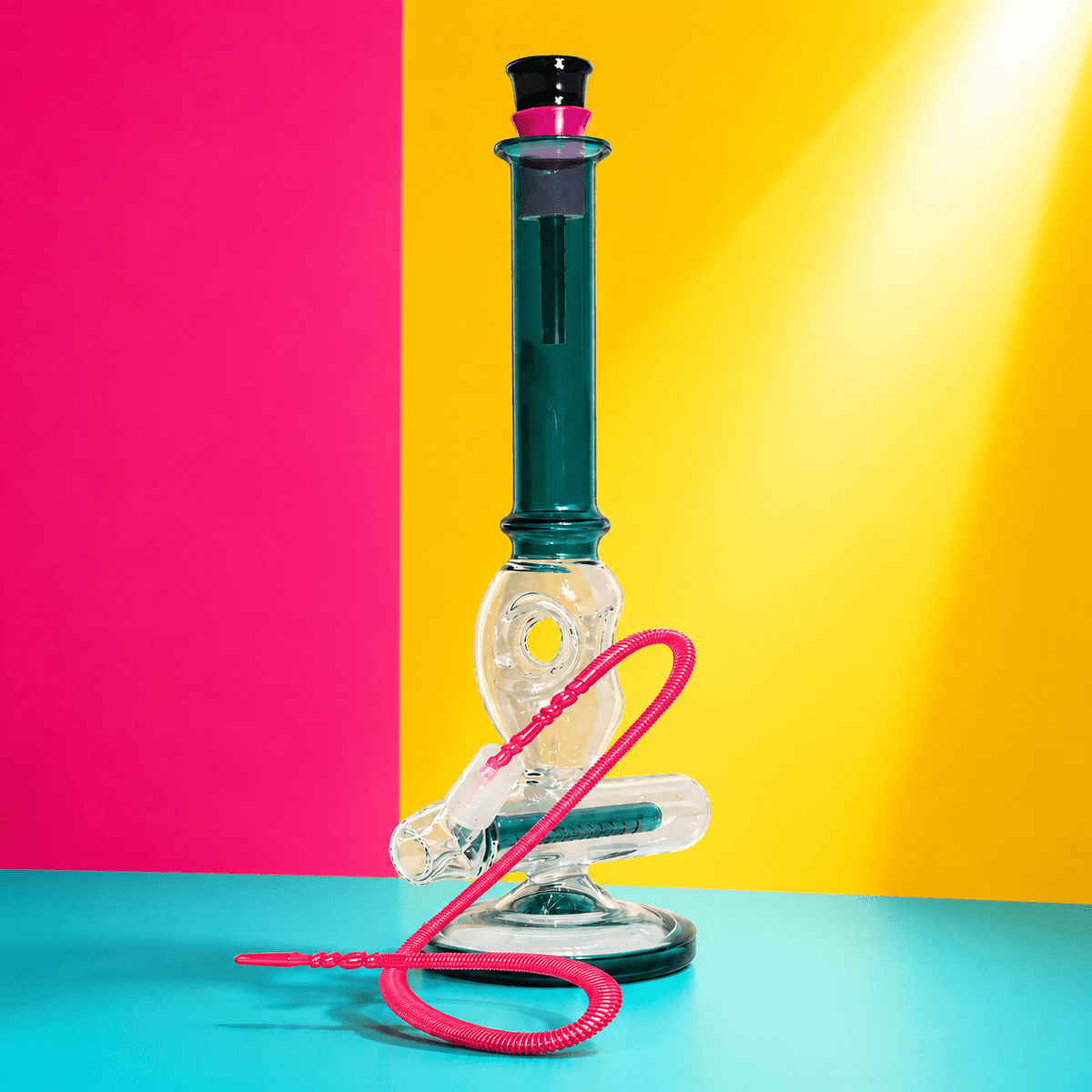 Lawless Blaze Nautilus Waterpipe with Percolator 31cm | Shisha Glass