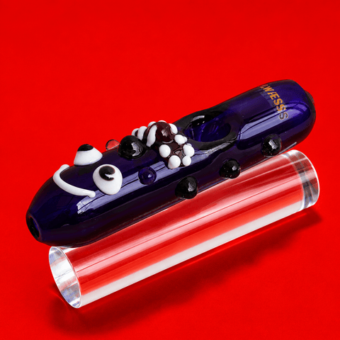 Lawless Blaze Pickle Rick Glass Smoking Pipe | Shisha Glass