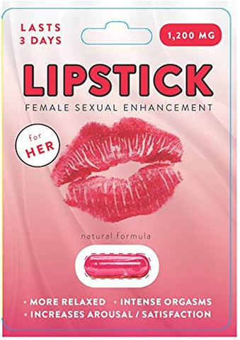 Lipstick 1200 Sex Pill for Female | Shisha Glass