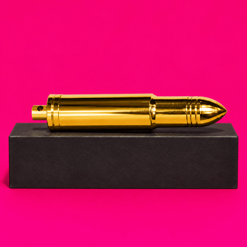 Metal Brass Bullet Smoking Pipe 3" | Shisha Glass