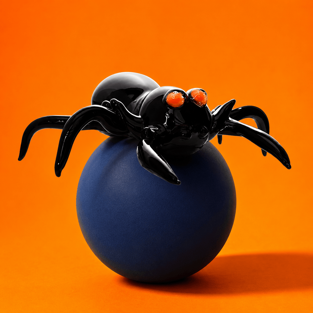 MJ Pipe Glass Spider Shape Hand Pipe 9cm | Shisha Glass