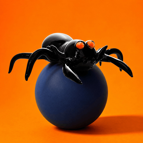 MJ Pipe Glass Spider Shape Hand Pipe 9cm | Shisha Glass