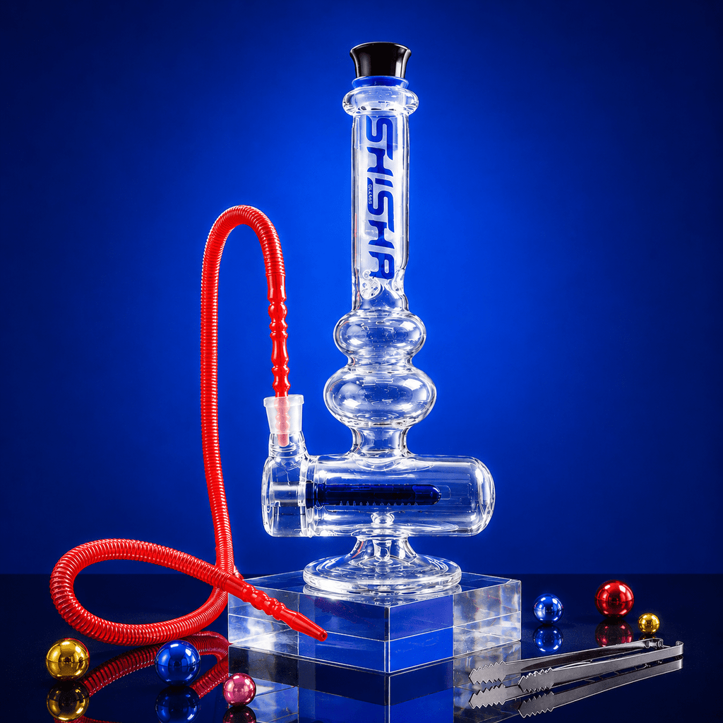 Nautilus Ice Waterpipe with Percolator 31.5cm | Shisha Glass