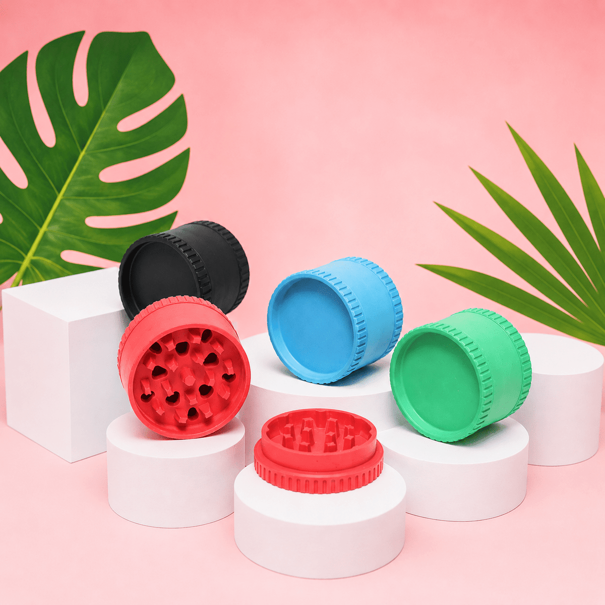 NBT Biodegradable Grinder BW09 55mm 4pcs | Shisha Glass