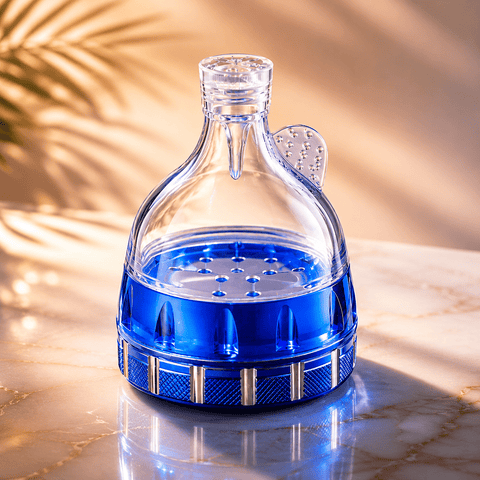 NBT Bottle Shape Grinder 3xParts | Shisha Glass