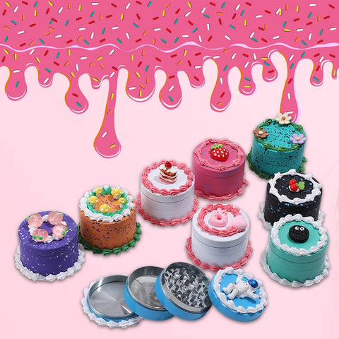 NBT Cake Metal Grinder 63mm 4pcs | Shisha Glass