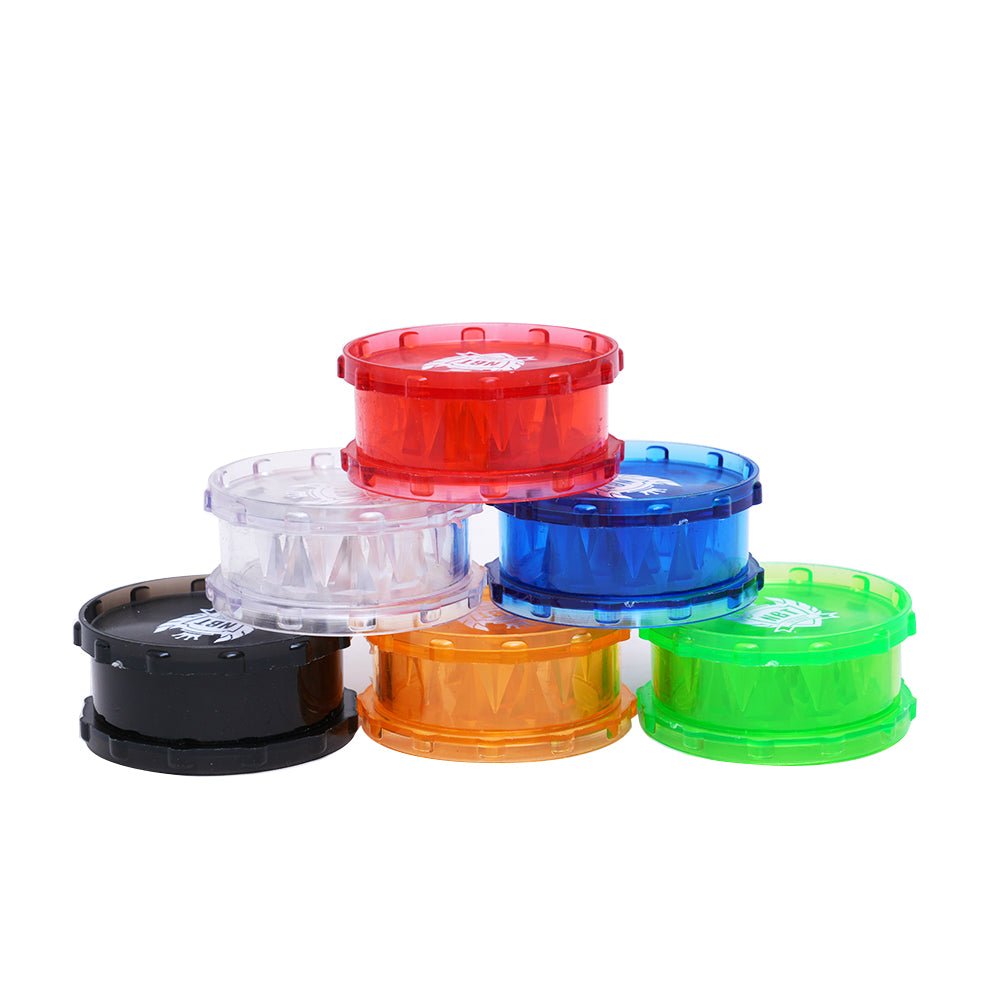 NBT Colored Acrylic Grinder 2pcs | Shisha Glass