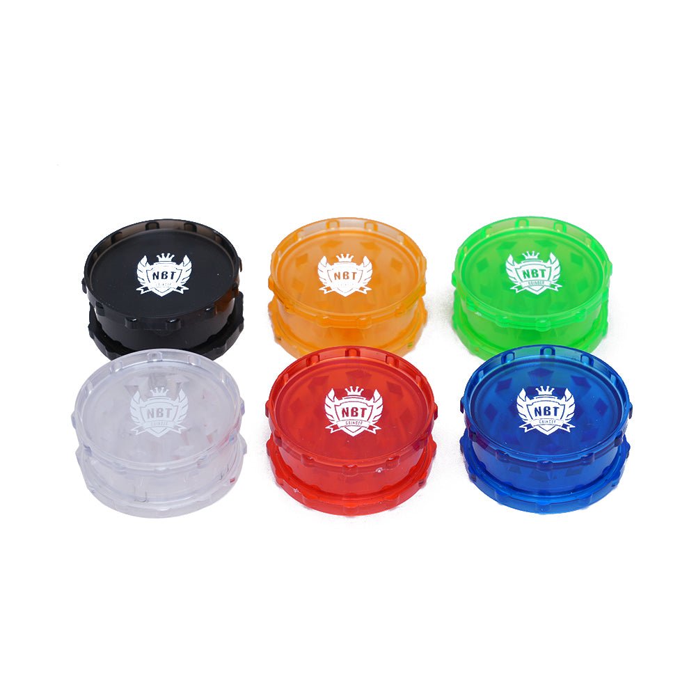 NBT Colored Acrylic Grinder 2pcs | Shisha Glass