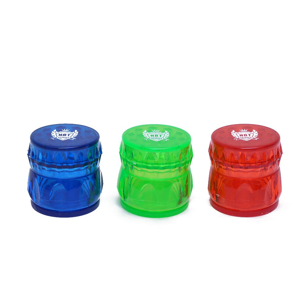 NBT Diamond Acrylic Grinder 4pcs | Shisha Glass