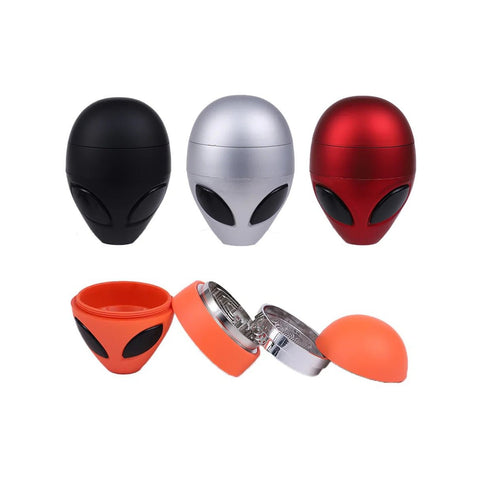 NBT Fantasy Alien Grinder 50mm 4xParts | Shisha Glass