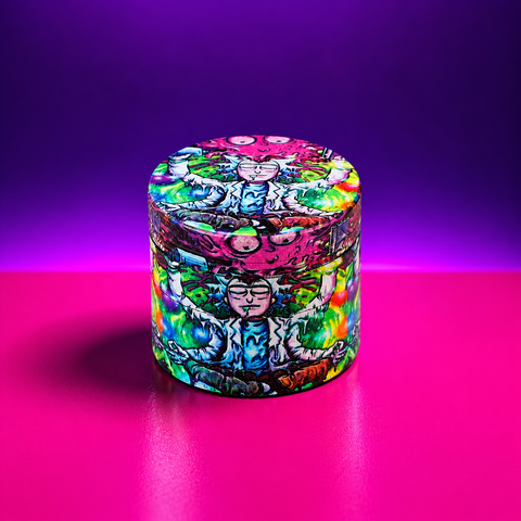 NBT G7 Pattern Grinder 40mm 4xParts | Shisha Glass