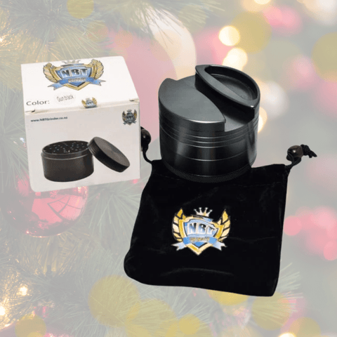 NBT Grinder 73MM x 55MM 4xParts | Shisha Glass