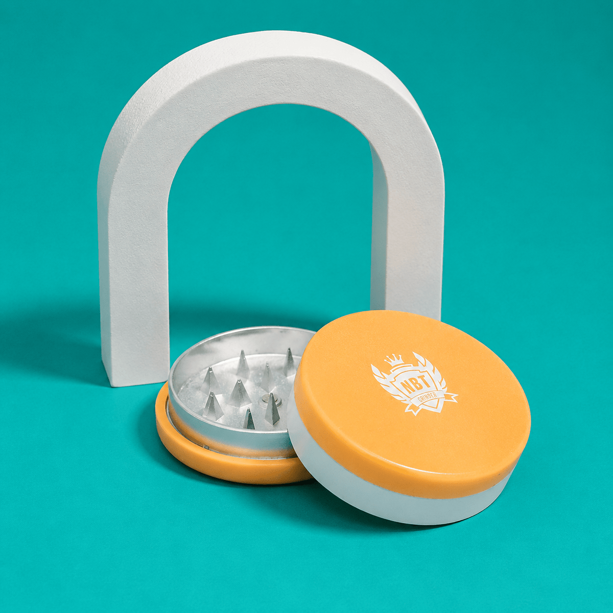 NBT Hamburger Grinder 55mm 3xParts | Shisha Glass