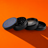 NBT Hypno Pattern Grinder 4xParts JL-395 | Shisha Glass