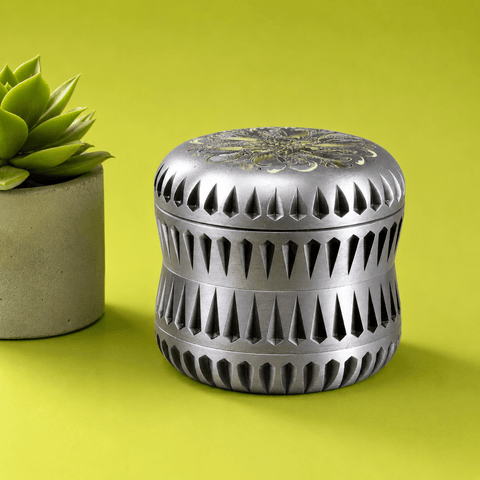 NBT Metal FLORA Grinder 63mm 4xParts | Shisha Glass