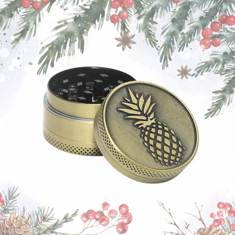 NBT Metal Hand Pine Grinder 40mm 3xParts | Shisha Glass