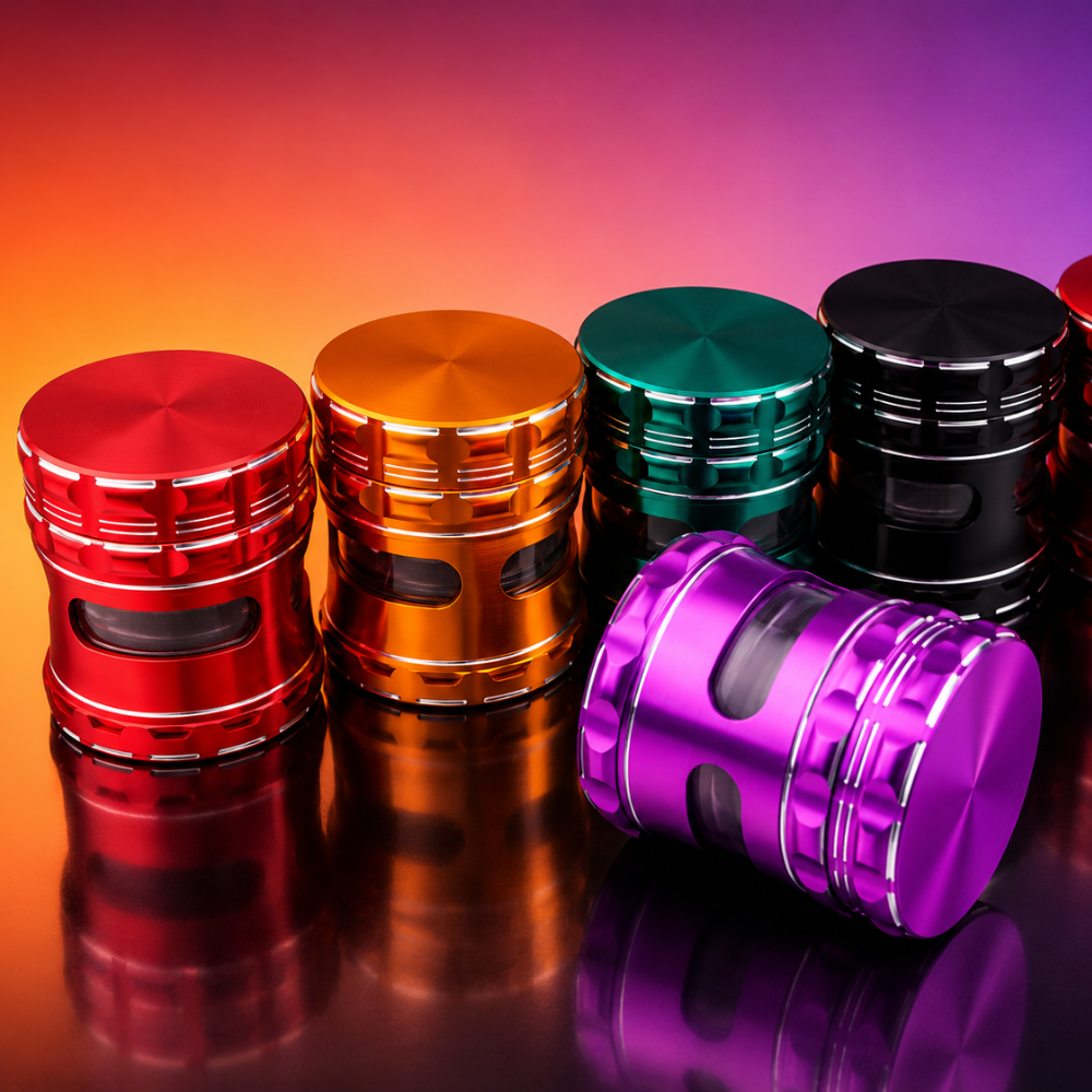 NBT Mordern Metal Grinder 63mm 4xParts | Shisha Glass