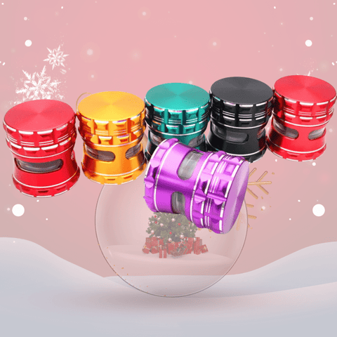 NBT Mordern Metal Grinder 63mm 4xParts | Shisha Glass