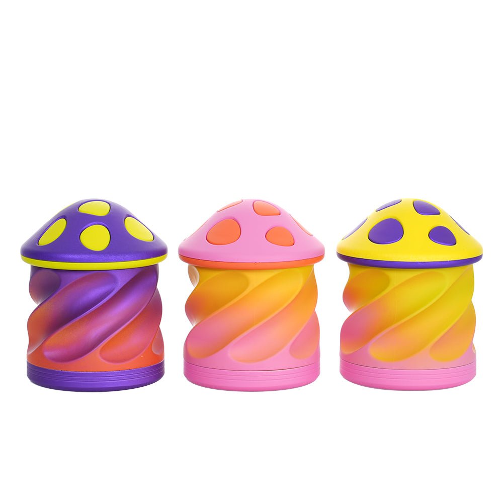 NBT Mushroom BW4 Grinder 75mm 4pcs | Shisha Glass
