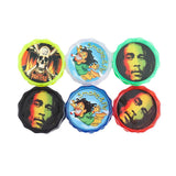 NBT Plastic Grinder Bob Marley 2pcs | Shisha Glass