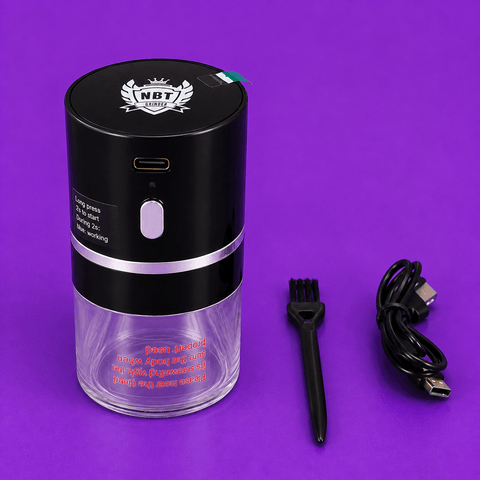 NBT Premium Archie Rechargeable Electric Grinder 55mm | Shisha Glass