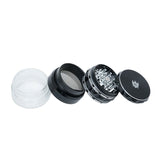 NBT Scarlet Aluminum grinder with container 63mm 4X Parts | Shisha Glass