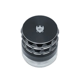 NBT Scarlet Aluminum grinder with container 63mm 4X Parts | Shisha Glass