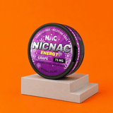 NicNac Grape Caffeine Pouch | Shisha Glass