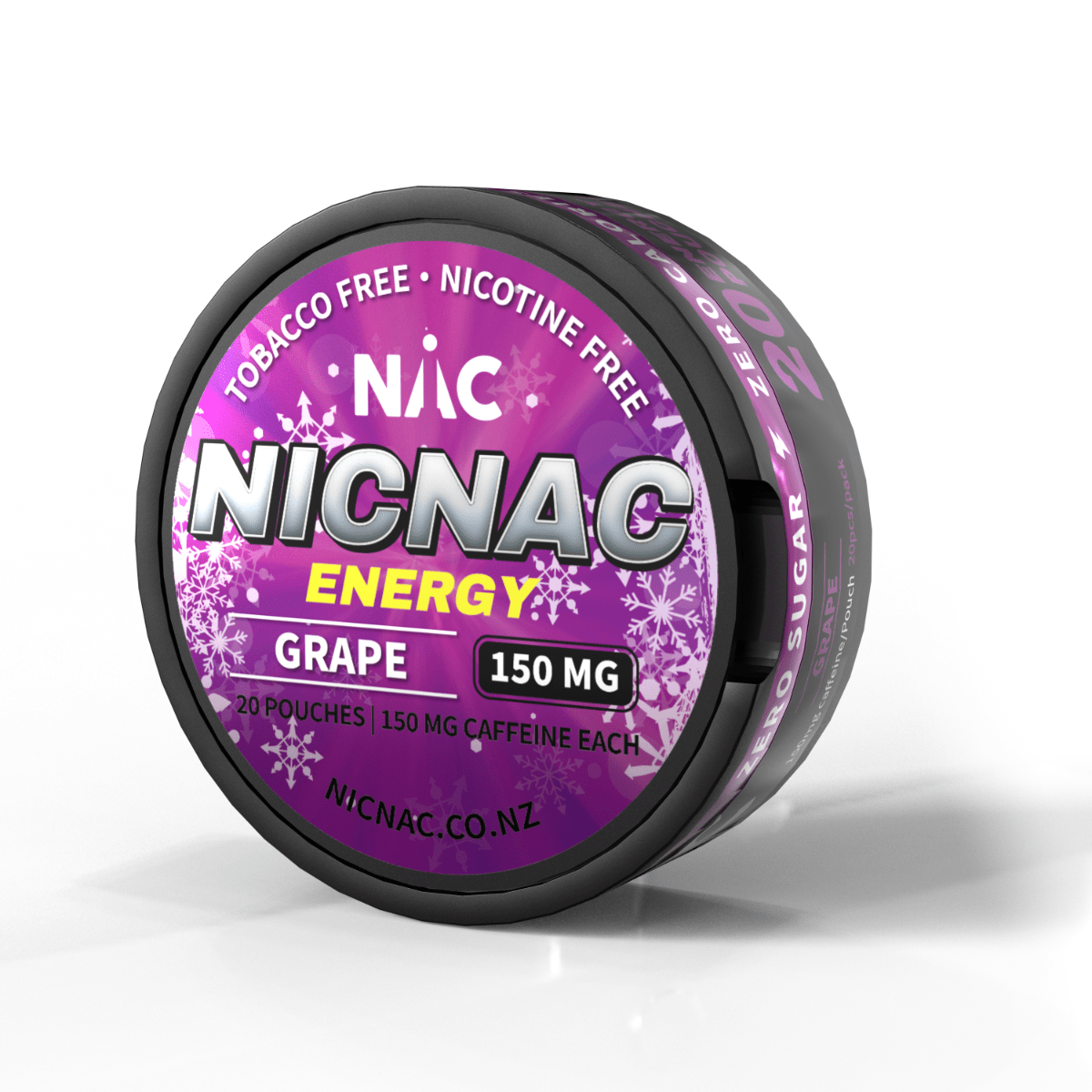 NicNac Grape Caffeine Pouch | Shisha Glass