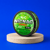 NicNac Mint Caffeine Pouch | Shisha Glass