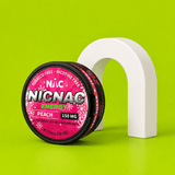 NicNac Peach Caffeine Pouch | Shisha Glass