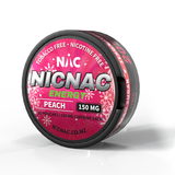 NicNac Peach Caffeine Pouch | Shisha Glass