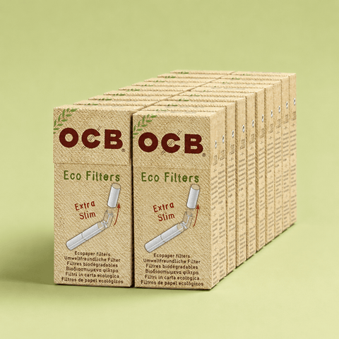 OCB Eco Filters Extra Slim | Shisha Glass
