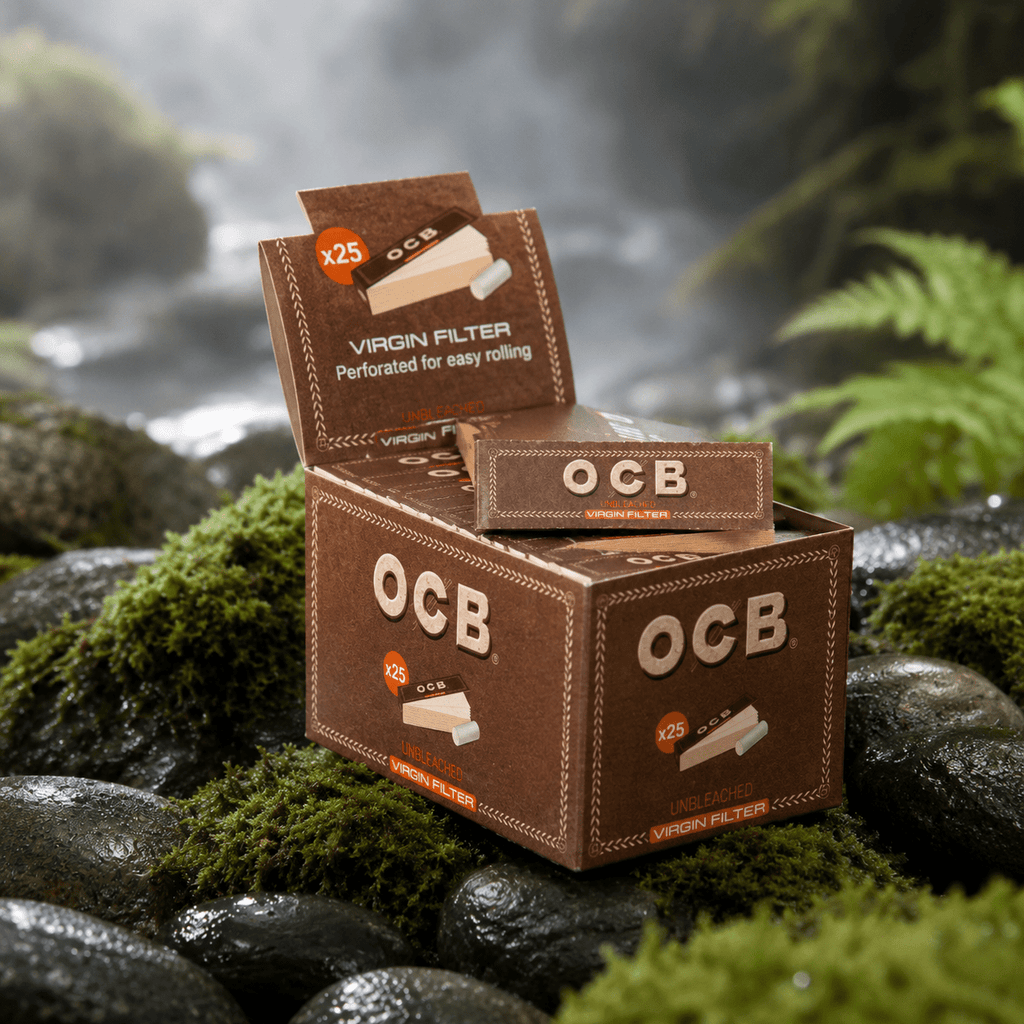 OCB Virgin Paper Tip 50pcs | Shisha Glass