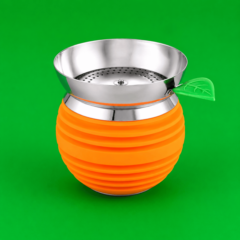 Orange Shape Hookah Bowl | Shisha Glass
