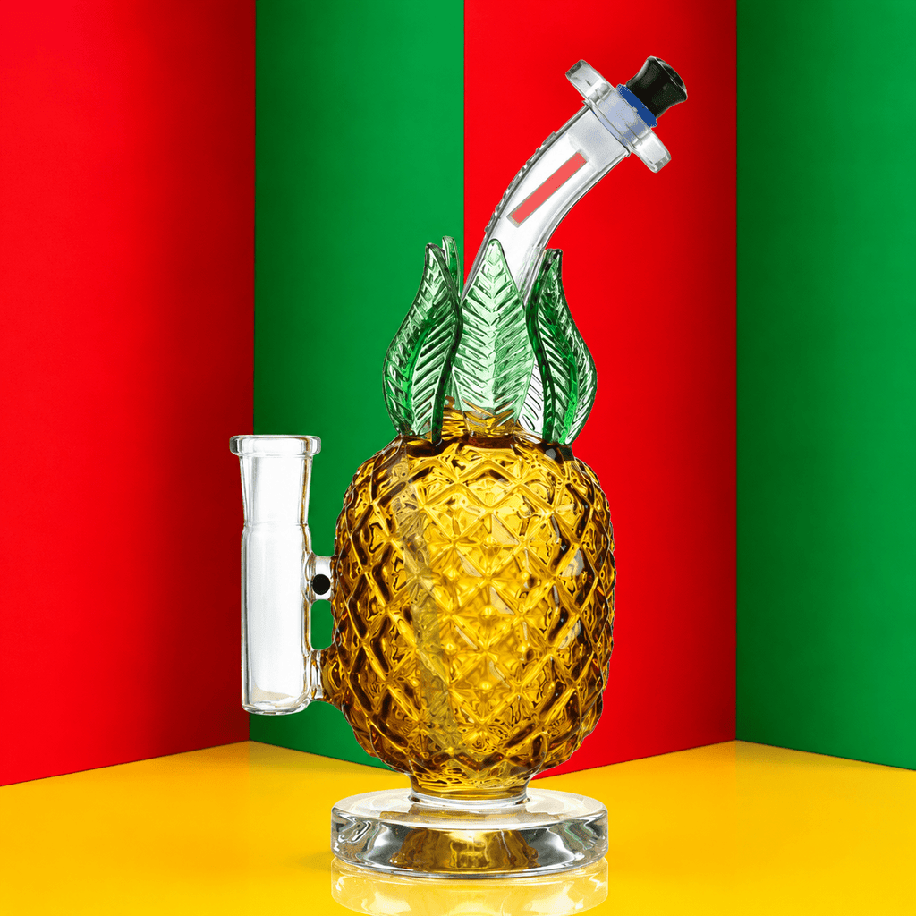 Pineapple Glass Waterpipe 20cm | Shisha Glass