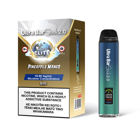 Pineapple Mango - Ultra Bar Stick 2.0 Disposable Vape | Shisha Glass