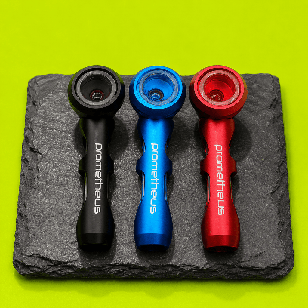Prometheus Metal Pocket Smoking Pipe 10.2cm | Shisha Glass