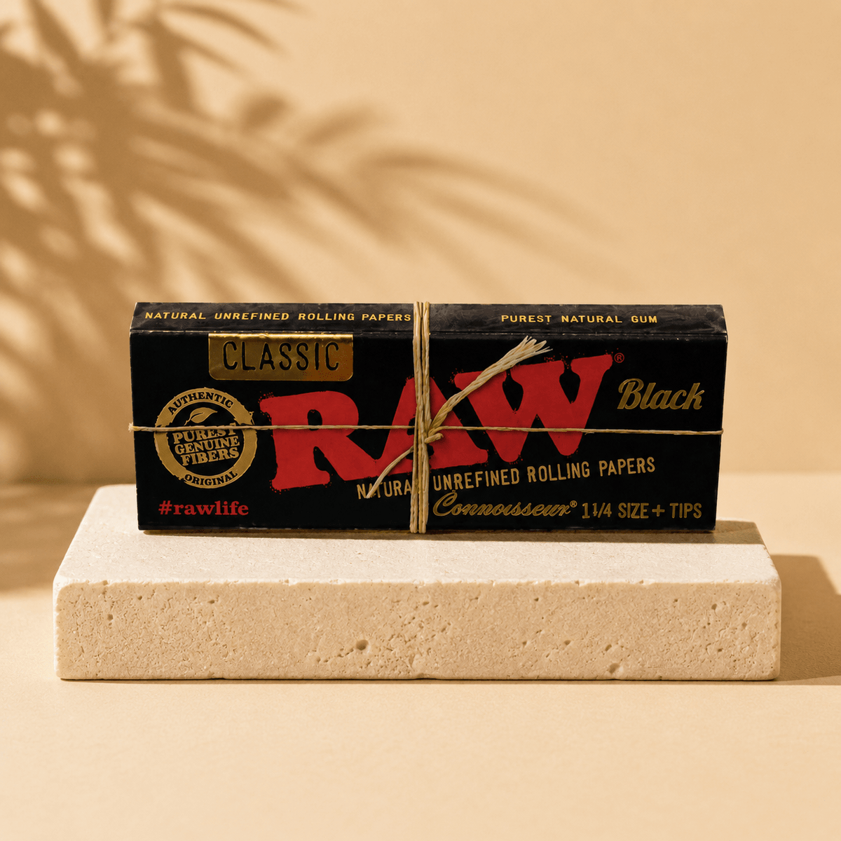 RAW Black Connoisseur 1 1/4 | Shisha Glass