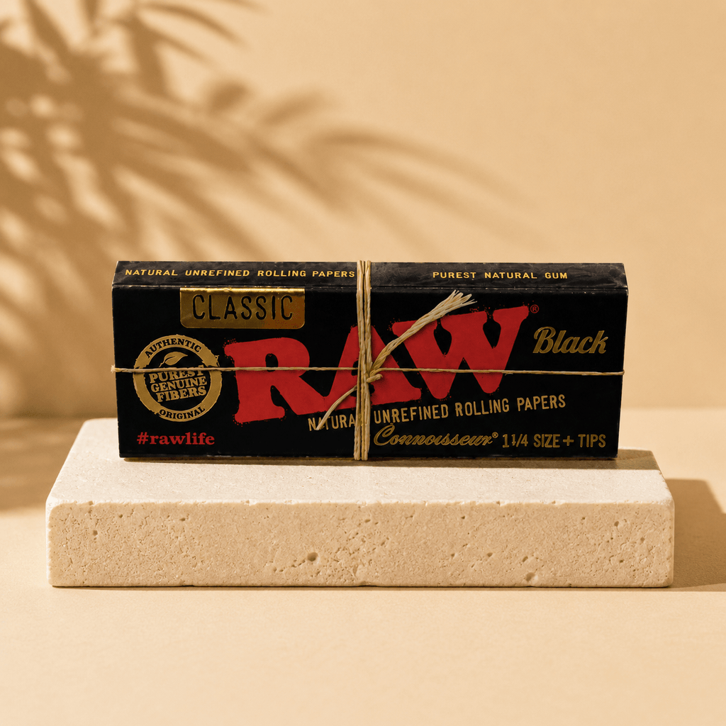 RAW Black Connoisseur 1 1/4 | Shisha Glass