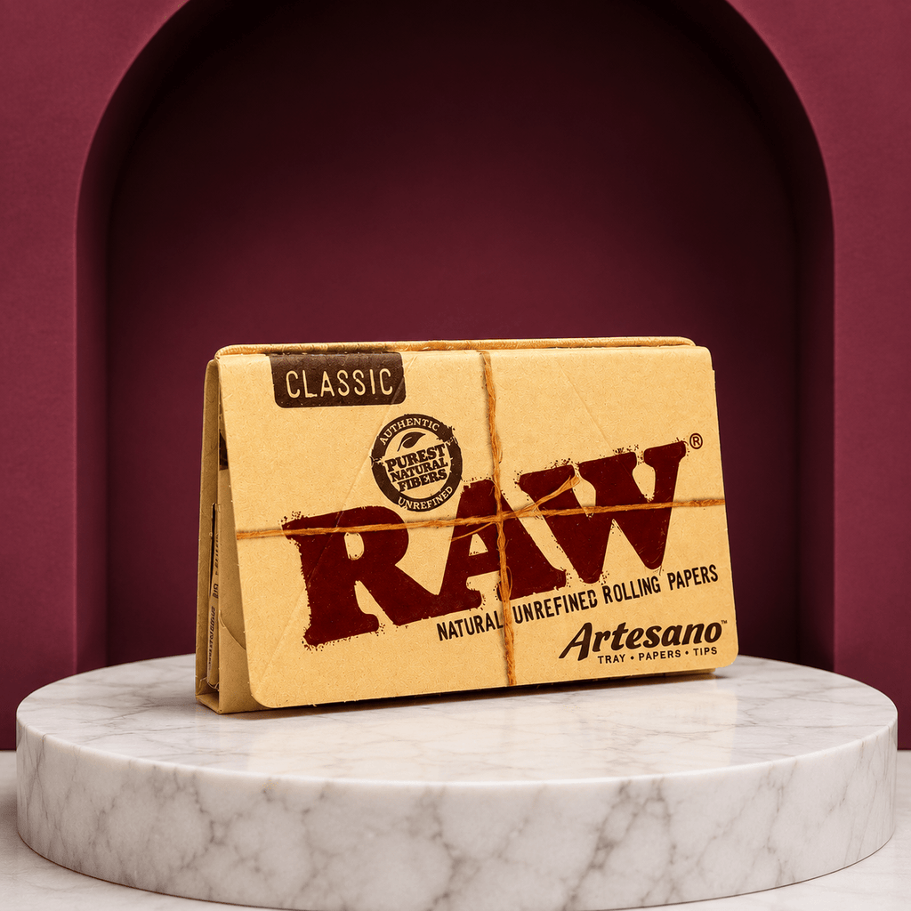 RAW Classic Artesano 1 1/4 Papers+Tips | Shisha Glass