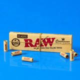 RAW Classic Connoisseur Kingsize Slim with Pre-rolled Tips | Shisha Glass