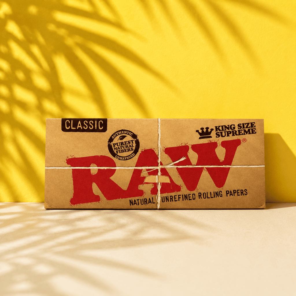 RAW Classic Creaseless Kingsize Supreme | Shisha Glass