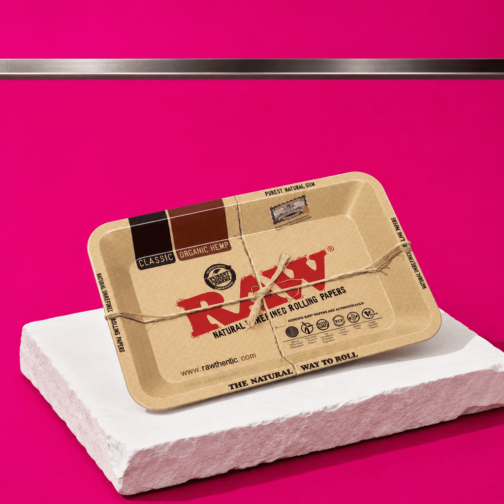 RAW Classic Rolling Tray (Mini) | Shisha Glass